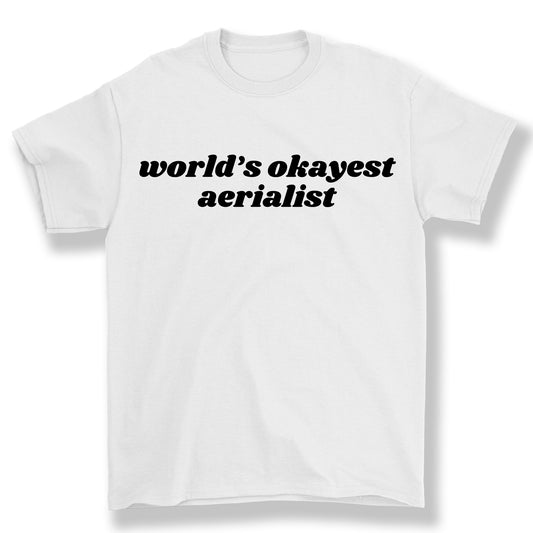 World's Okayest Aerialist Regular Tee